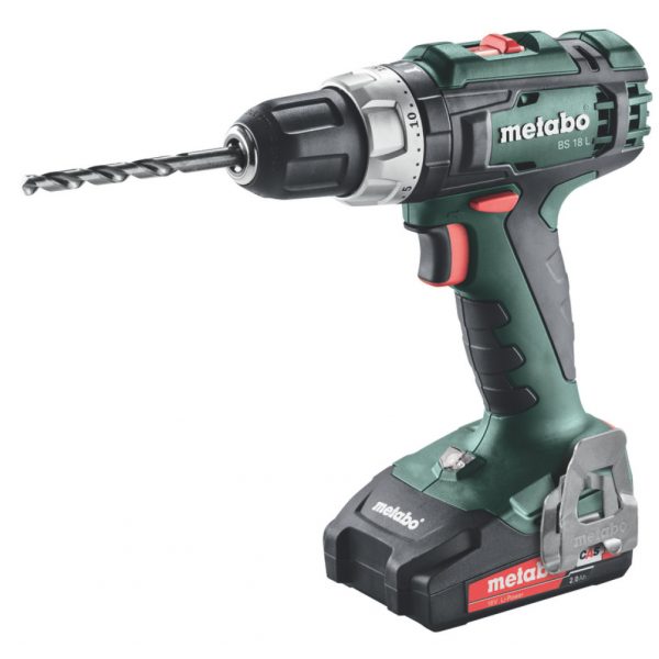 Винтоверт акум. 18V 50Nm METABO BS 18 L 2X2.0Ah / 602321500